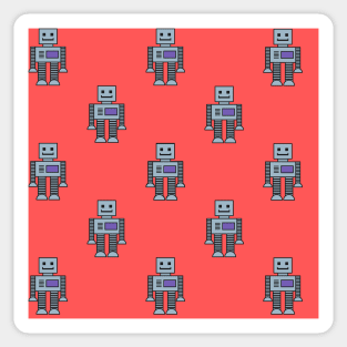 Robots - Red Sticker